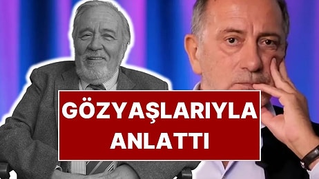 İlber Ortaylı’nın Ölüm Haberini Alan Fatih Altaylı Gözyaşlarına Boğuldu