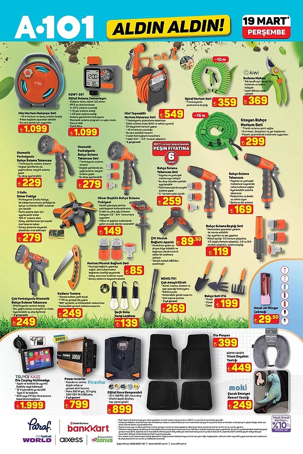 Mini Hortum Makara Seti 1.099 TL