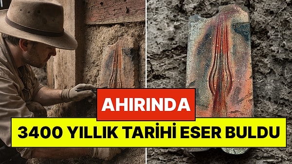 Ahırının Temeli İçin Kullandığı Taş Nadir Bulunan 3 Bin 400 Yıllık Tarihi Eser Çıktı