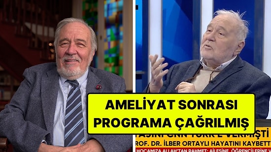 CNN Türk, İlber Ortaylı'nın Vefatından Önce Verdiği Son Röportajı Yayınladı
