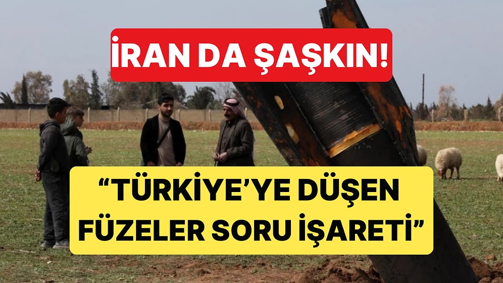 Türkiye'ye Düşen 3.Füzeden Sonra İran'dan Açıklama Geldi: "Biz de Şaşkınız, Biz Fırlatmadık"