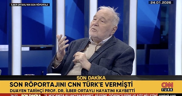 Tarihçi İlber Ortaylı 78 yaşında hayata gözlerini yumdu.