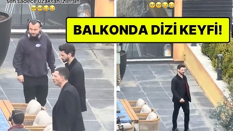 Yok Böyle Şans! Evinin Balkonundan Yeraltı'nın Çekimlerini İzledi