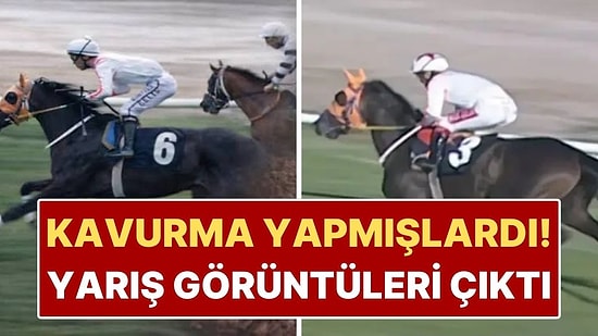 Mersin'de Kavurma Yapılan Yarış Atı 'Smart Latch'ın Yarış Görüntüleri Ortaya Çıktı