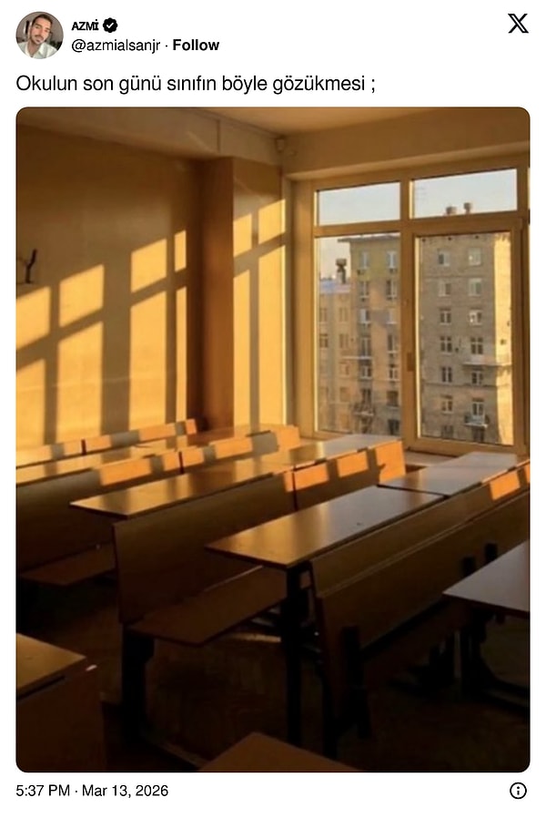 Neden böyle, daha çok hüzünlenelim diye mi?