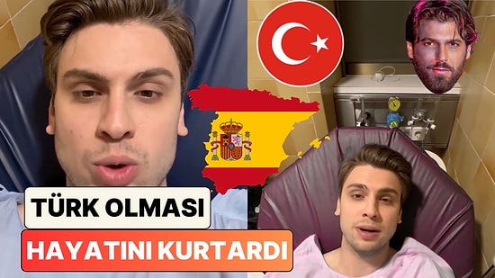 Mesele Buraya Kadar Geldi: İspanya'da Sağlık Problemi Yaşayan Bir Gence Türk Olduğu İçin Yardımcı Oldular