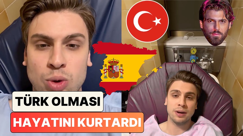 Mesele Buraya Kadar Geldi: İspanya'da Sağlık Problemi Yaşayan Bir Gence Türk Olduğu İçin Yardımcı Oldular