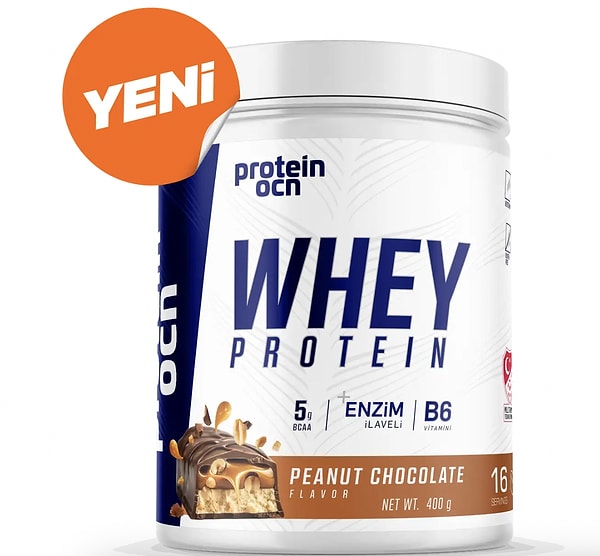 Spor sonrası ödül gibi lezzet: Protein Ocean Peanut Chocolate Whey Protein!