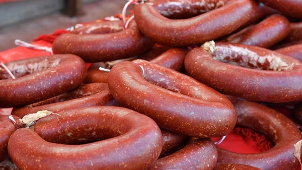 Sucuk da listede var.