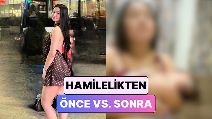 Doğum Yapan Bir Kadın Hamilelikten Önceki ve Sonraki Görüntüsünü Paylaştı