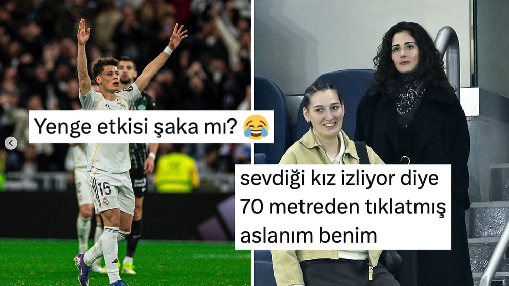 Arda Güler'in Efsane Golünü Tribünden İzleyen Kız Arkadaşı Duru Nayman'a Yorum Yağdı