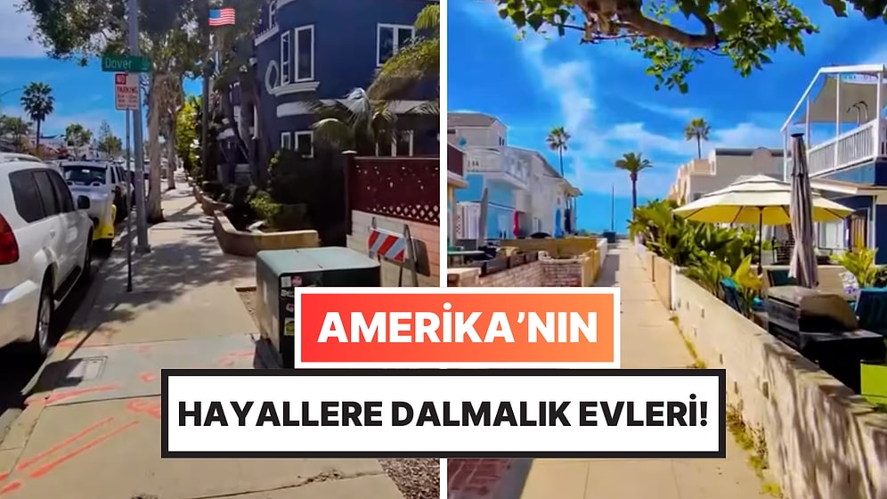 Bir Gurbetçi Amerika'nın Hayallere Dalmalık Evlerini Gösterdi