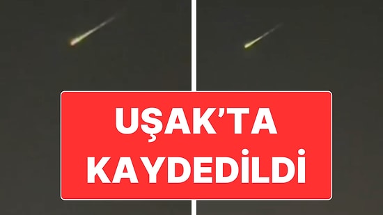 Uşak Semalarında Tanımlanamayan Bir Cisim Gözlemlendi