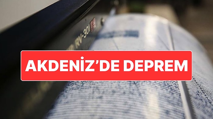 AFAD Duyurdu: Akdeniz’de Girit Adası Açıklarında 4.8 Büyüklüğünde Deprem