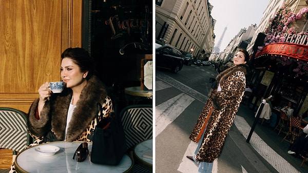 Geçtiğimiz günlerde “Geçen hafta Paris” notuyla paylaştığı pozlar kısa sürede beğeni ve yorum yağmuruna tutulmuştu.