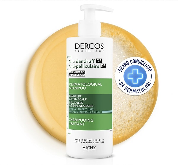 Saç derisine Vichy dokunuşu: Dercos Anti-Pelliculaire!