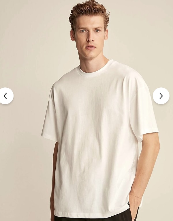 Organik ve oversize rahatlık: Grimelange Jett T-shirt %25 indirimli!