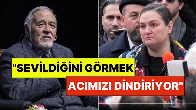 İlber Ortaylı'nın Kızı Tuna Ortaylı Cenaze Töreninde Konuştu: "Yaşamaya Doyamamış Bir Adamdı"