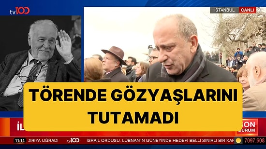 Gazeteci Fatih Altaylı, İlber Ortaylı'nın Anma Töreninde Gözyaşları İçinde Konuştu