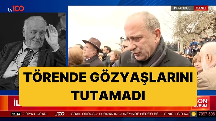 Gazeteci Fatih Altaylı, İlber Ortaylı'nın Anma Töreninde Gözyaşları İçinde Konuştu