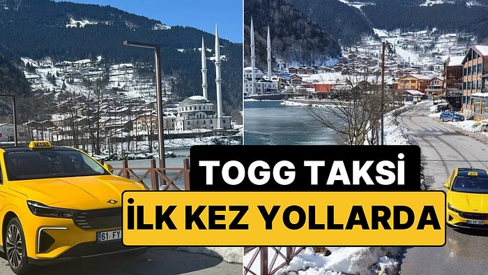 Elektrikli Taksi Dönemi Başladı: Türkiye'de İlk Kez Togg Taksi Yapıldı!