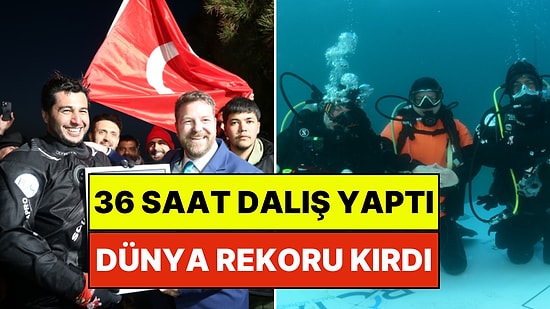 Türk Dalgıç Dünya Rekoru Kırdı: "Soğuk Suda En Uzun Süre Yaşayan İnsan Oldum"