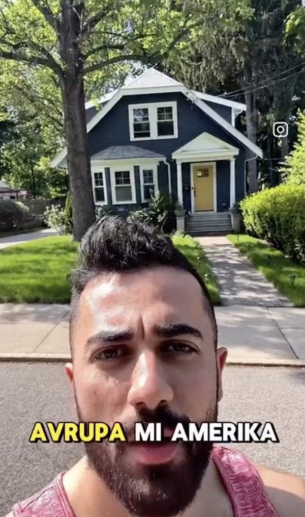 The content creator who compared living conditions in America and Europe drew attention with his insightful remarks, particularly focusing on differences in housing structures and economic disparities.