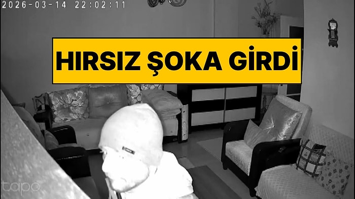 Evine Giren Hırsızı Kameradan İzleyip Tek Kelimesiyle Şoka Soktu