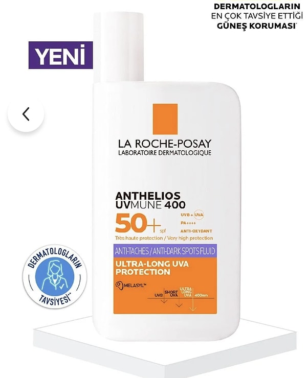 Güneşten korunurken leke karşıtı bakım: La Roche Posay Anthelios!