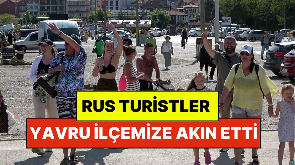 Rus Turistler Yavru İlçemize Akın Etti: Amasra'ya Kruvaziyerle 100 Binden Fazla Turist Geldi