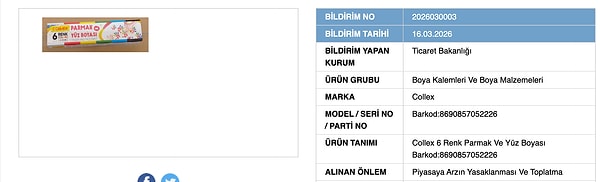 Bakanlığın paylaşımı 👇