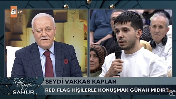 "Red flag kişilerle konuşmak günah mıdır?"