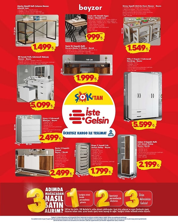 Sepetli Aktiviteli Oyun Masası 1.549 TL