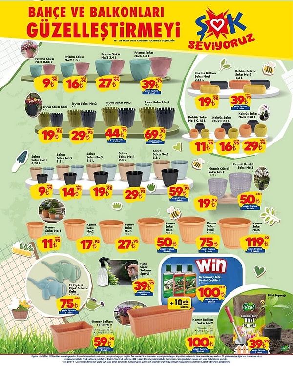 Fil Figürlü Çiçek Sulama Kabı 75 TL