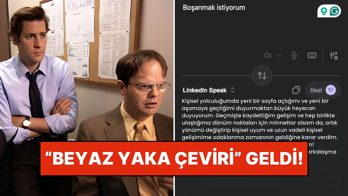 'Beyaz Yaka Translate Hizmeti' Geldi! Her Cümleyi LinkedIn Dilinde Çeviren Uygulama Tanıtıldı