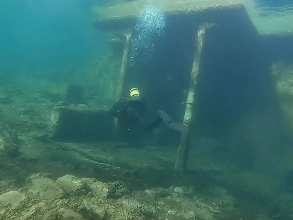 Su altı arkeolojisi için büyük potansiyel.