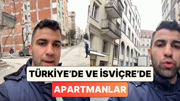 Bir Vatandaş Türkiye'deki Binalarla İsviçre'deki Binaları Karşılaştırdı: Nasıl Yüzlerce Yıl Ayakta Kalıyorlar?