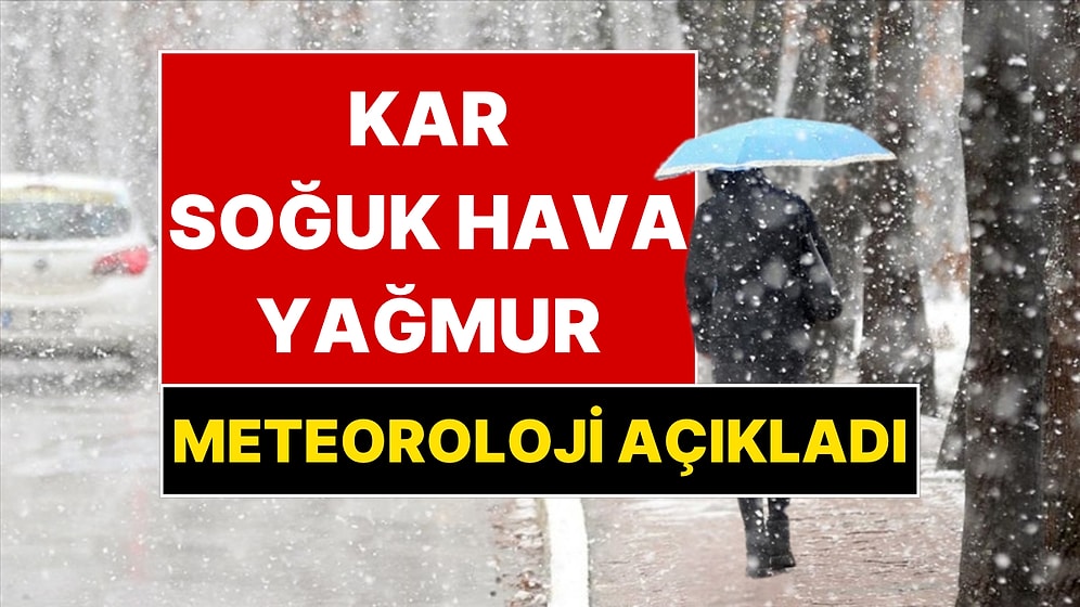 Meteoroloji’den Bayramda Kar Yağışı Uyarısı: Ramazan Bayramı’nda Havanın Nasıl Olacağı Belli Oldu