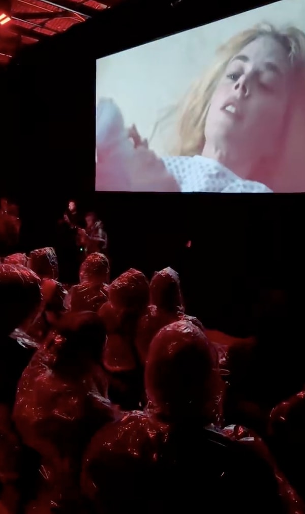 At a special screening of Ready or Not 2, the audience experienced something truly out of the ordinary.