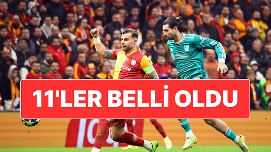 Galatasaray İngiltere’de Tur Peşinde: Liverpool-Galatasaray Maçında İlk 11’ler Belli Oldu