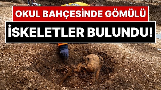 Esrarengiz Keşif: Okul Bahçesinde Oturur Halde Gömülmüş İskeletler Bulundu