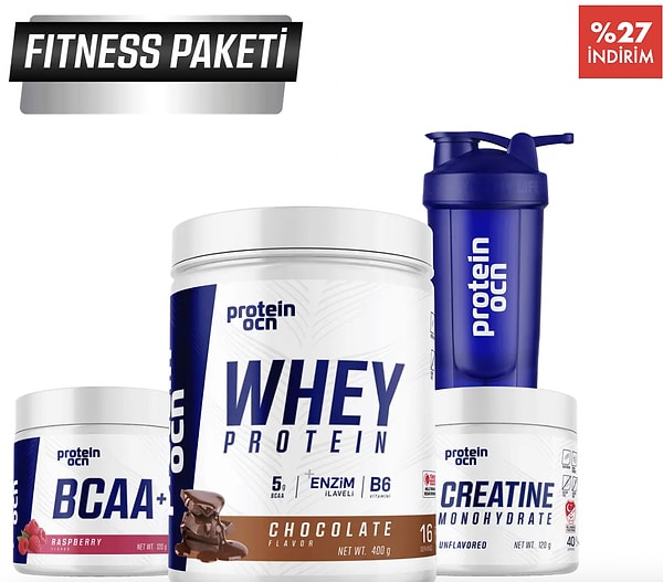 Enerjisi hiç bitmesin diye: Protein Ocean Fitness Paketi!