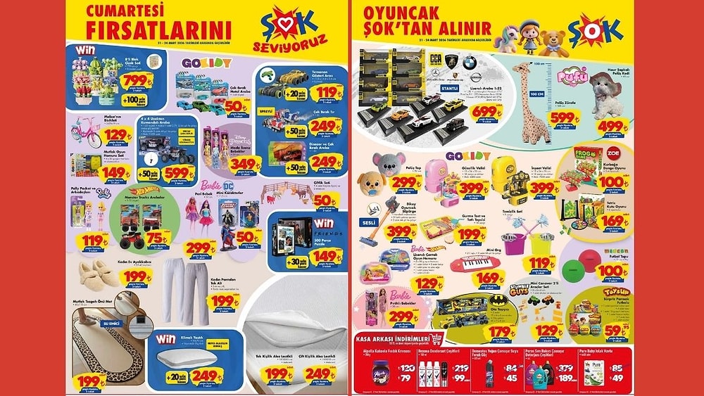 ŞOK'a Klimalı Yastık Geliyor! 21 Mart 2026 ŞOK Aktüel Ürünler Kataloğu