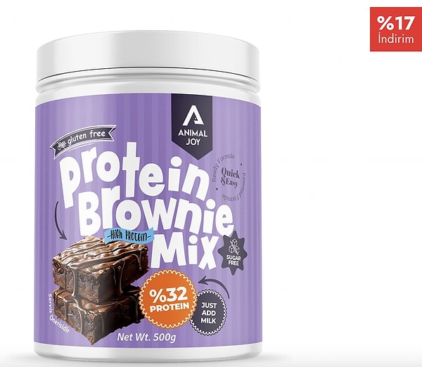 Lezzetli ve fit bayram hazırlığı: Protein Brownie Mix!