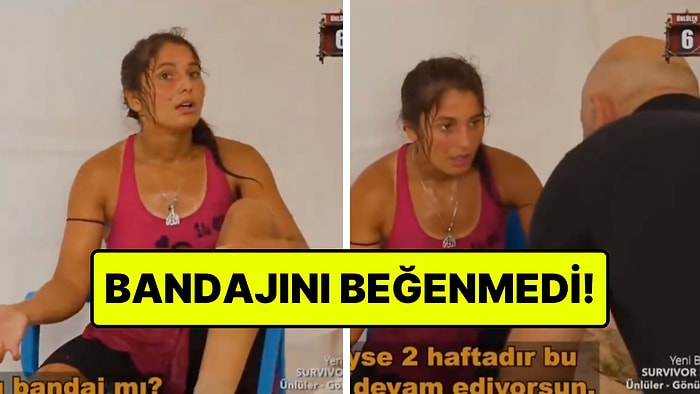Survivor'da Oyun Kaybeden Seren Ay, Sinirini Doktordan Çıkardı