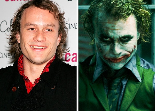 2. Heath Ledger - Kara Şövalye (2008)