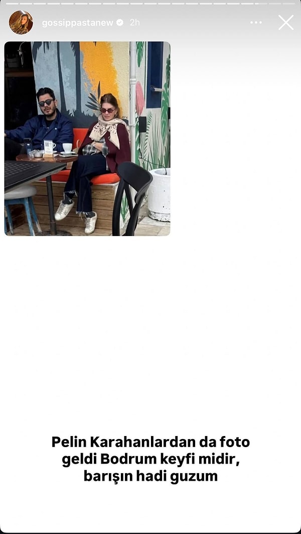 Tam “her şey bitti” denirken, çift cephesinden gelen yeni gelişme kafaları karıştırdı. İddialara göre Pelin Karahan ve Bedri Güntay, ara tatilde çocuklarıyla birlikte Bodrum’a gitti.