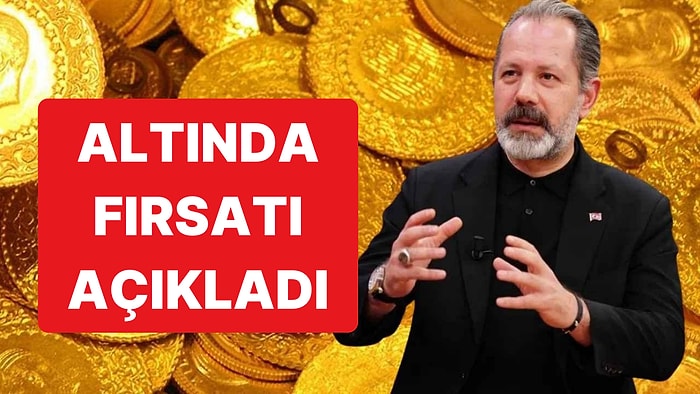 İslam Memiş, Altın İçin "Bu Fırsat Bir Daha Gelmez" Dedi