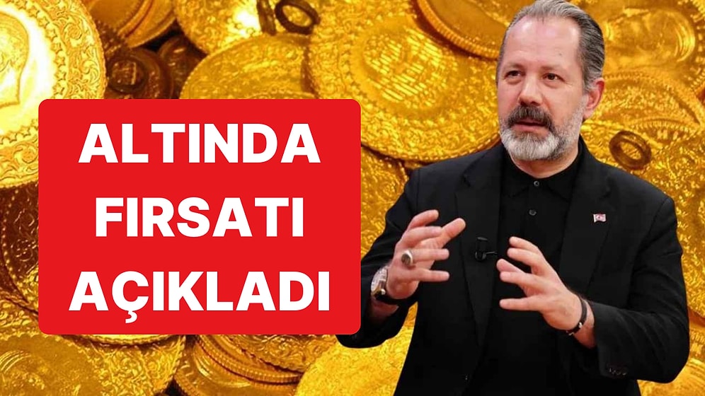 İslam Memiş, Altın İçin "Bu Fırsat Bir Daha Gelmez" Dedi