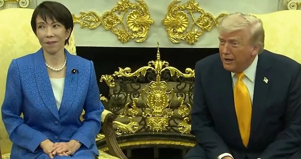Gönderme sonrası da Japon başbakan, Trump'a desteğini yineledi.